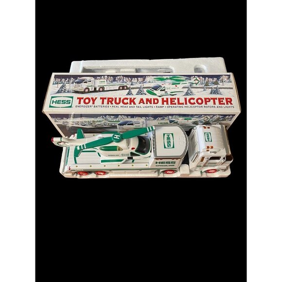 HESS COLLECTIBLE TOY MODEL VEHICLE 2006 TRUCK AND HELICOPTER NEW IN BOX!! - Picture 5 of 5